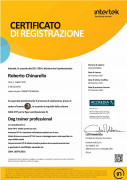 Certificazione cinofila professionale